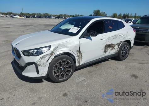 2025 BMW X2 xDrive28I из США, поврежденный, VIN WBX63GM00S5228156